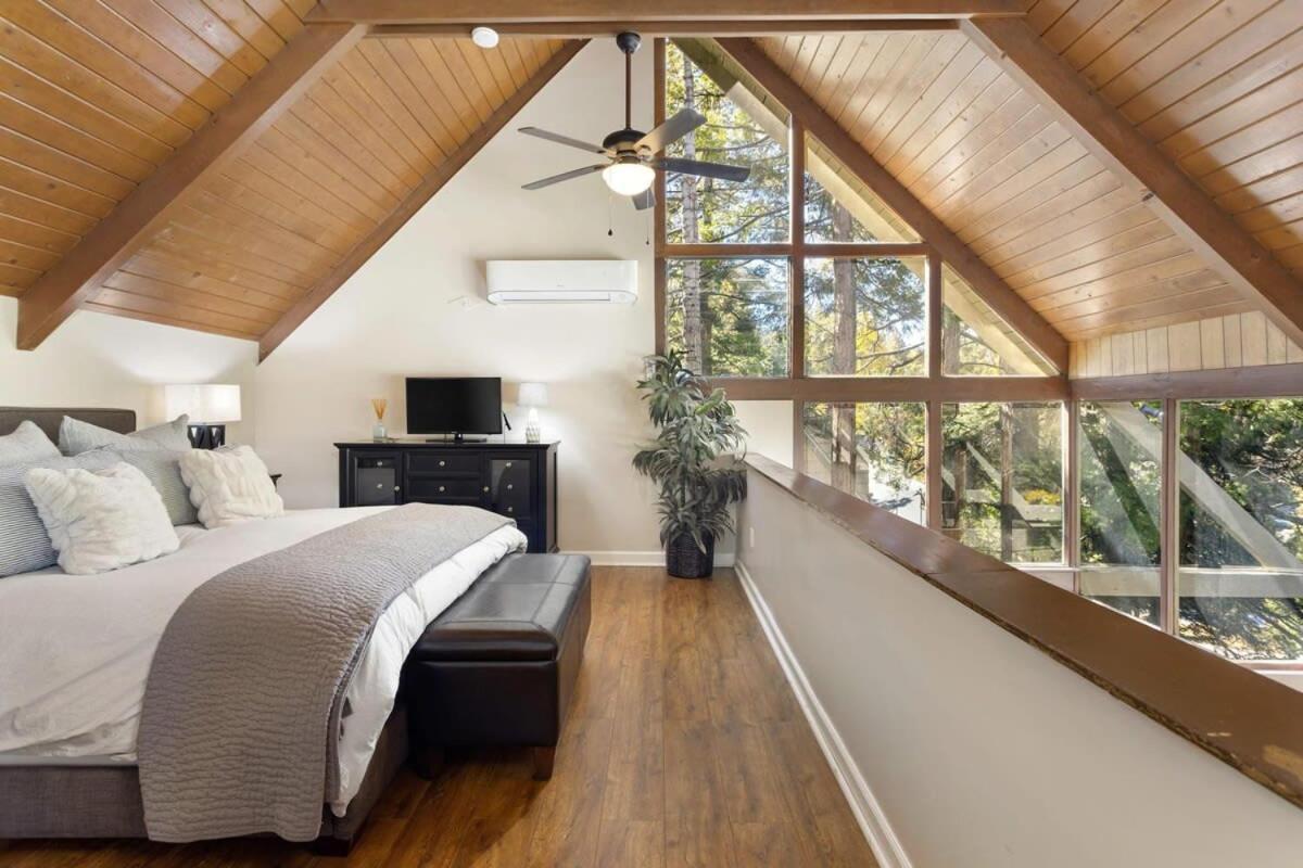 Snowflower Cabin Modern Luxe, 2 Level, 1500 Sqft, Ac, View, Dogs, Walk To Village Лейк-Эрроухед Экстерьер фото
